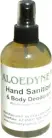 ALOEDYNE HAND SANITIZER AND BODY DEODORANT